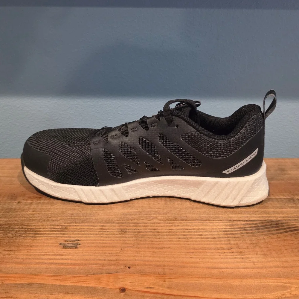 Reebok Mens Fusion Flexweave Work Shoe Black Composite Toe‎ RB4311 10W